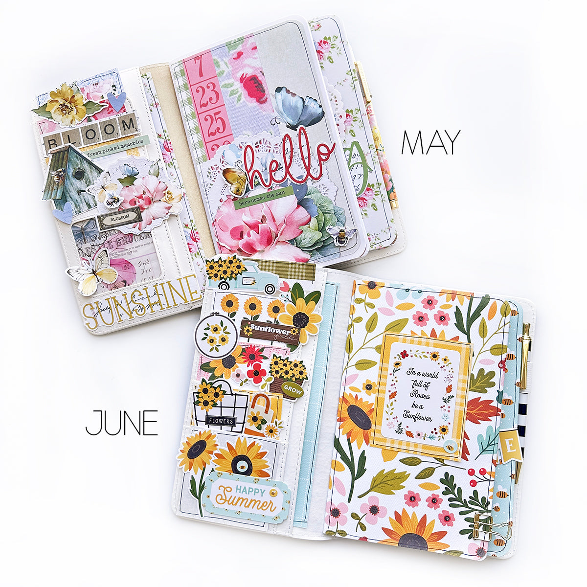 May/June Traveler's Notebook Project Kit – Layle By Mail