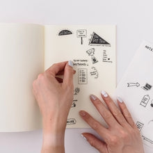 Load image into Gallery viewer, Kwohtations | Notes to Self - Self Care 5x7 Clear Stickers