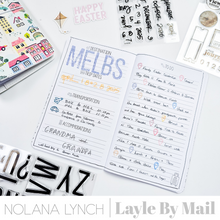 Load image into Gallery viewer, Document Your Travels 6x8 Stamp Set