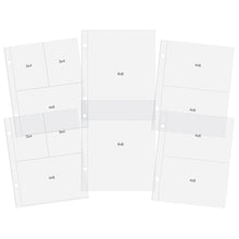 Load image into Gallery viewer, Layle By Mail | White Woodgrain 6x8 Binder + Simple Stories Variety Pack Pocket Pages