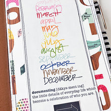 Load image into Gallery viewer, 2024 About Last Month | 6x8 Stamp Set