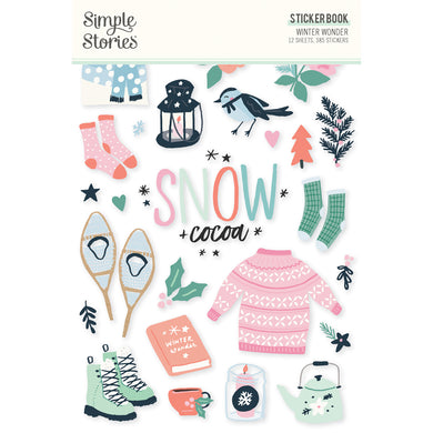 Simple Stories | Winter Wonder Collection | Sticker Book