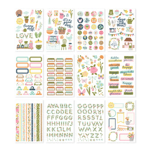 Simple Stories | Fresh Air Collection | Sticker Book