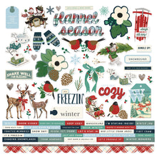 Load image into Gallery viewer, Simple Stories | SV Flannel Season | 12x12 Cardstock Stickers
