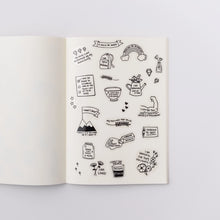 Load image into Gallery viewer, Kwohtations | Notes to Self - Affirmation 5x7 Clear Stickers