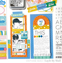 Load image into Gallery viewer, Olive Alpha - 5x7 Stamp Set