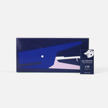 Load image into Gallery viewer, Navy/Blush Pink Stapler + 1000 Staples