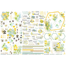 Load image into Gallery viewer, 49 and Market | Botanical Buzz - 6x12 Rub-on Transfers
