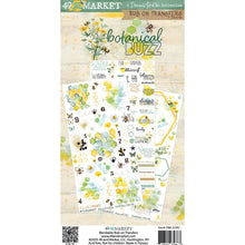 Load image into Gallery viewer, 49 and Market | Botanical Buzz - 6x12 Rub-on Transfers
