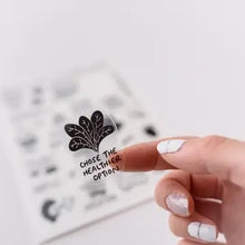 Load image into Gallery viewer, Kwohtations | Notes to Self - Achievement 5x7 Clear Stickers