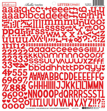 Letter Scramble McIntosh Alphabet Stickers