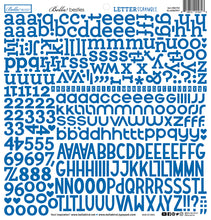 Load image into Gallery viewer, Letter Scramble Blueberry Alphabet Stickers