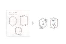 Load image into Gallery viewer, MU Icon Stamp - Small Frames 2 (06)
