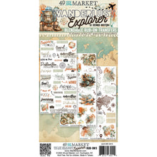 Load image into Gallery viewer, 49 & Market | Wanderlust Explorer - 6x12 Rub-On Transfer Set