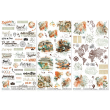 Load image into Gallery viewer, 49 & Market | Wanderlust Explorer - 6x12 Rub-On Transfer Set