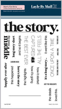 Load image into Gallery viewer, Here's The Story 4x6 Stamp Set