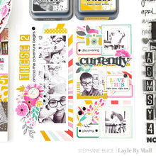 Load image into Gallery viewer, Now Boarding Alpha 4x6 Stamp Set