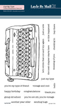 Load image into Gallery viewer, Just My Type 4x6 Stamp Set