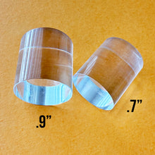 Load image into Gallery viewer, Layle By Mail | 2 Piece Round Acrylic Stamping Block Set