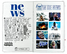 Load image into Gallery viewer, List Builder - In the News 2 - 5x7 Stamp Set
