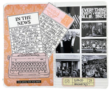 Load image into Gallery viewer, List Builder - In the News 5x7 Stamp Set