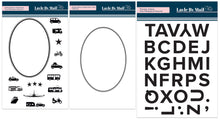 Load image into Gallery viewer, Timmy Alpha - 6x8 Stamp Set