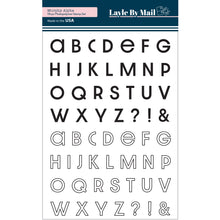 Load image into Gallery viewer, Murphy Alpha - 5x7 Stamp Set