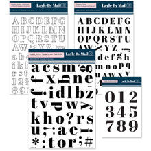 Load image into Gallery viewer, Reggie Numbers - Large 3x4 Stamp Set