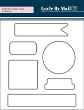 Load image into Gallery viewer, Tabs & Labels - Metal Dies