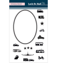 Load image into Gallery viewer, Destination Unknown - 4x6 Stamp Set
