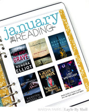 Load image into Gallery viewer, List Builder - Mini Icons - Books 3x3 Stamp Set