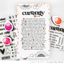 Load image into Gallery viewer, 2022 About Last Month 6x8 Stamp Set