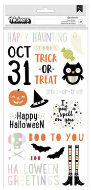 Happy Halloween - Phrases Thickers Stickers