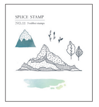 Load image into Gallery viewer, MU Splice Stamp - Mountain (11)