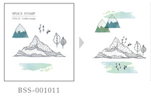 Load image into Gallery viewer, MU Splice Stamp - Mountain (11)