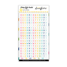 Load image into Gallery viewer, You Are My Sunshine Collection | Splash of Color | Mini ABC Stickers