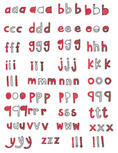 Load image into Gallery viewer, Willy 6x8 Alphabet Stamp Set