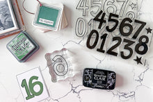 Load image into Gallery viewer, Christine Large Numbers - Solid 6x8 Stamp Set