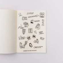 Load image into Gallery viewer, Kwohtations | Notes to Self - Mental Health 5x7 Clear Stickers
