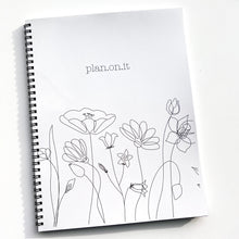Load image into Gallery viewer, plan.on.it  Weekly Planner - Choose from one of 16 Cover Designs