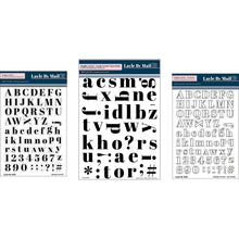 Load image into Gallery viewer, Reggie Alpha Stamp Bundle