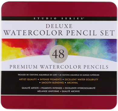 Studio Series Deluxe Watercolor Pencil Set (set of 48)