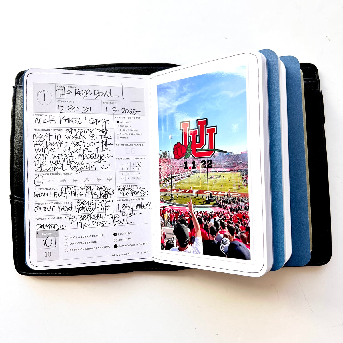  Letterfolk Trip Passport Journal — Pocket-sized Experience Book  (3.5 W x 5.5) : Office Products