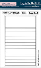 Load image into Gallery viewer, Library Card 4x6 Stamp Set