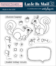 Load image into Gallery viewer, Scattered Thoughts 4x4 Stamp Set