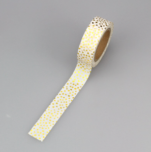 Little Dots Gold Foil Washi Tape