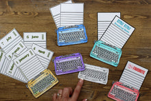 Load image into Gallery viewer, List Builder - In the News 5x7 Stamp Set