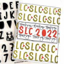 Load image into Gallery viewer, Scatter UPPER Alpha 4x6 Stamp Set