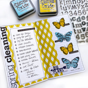 Scattered Thoughts 4x4 Stamp Set