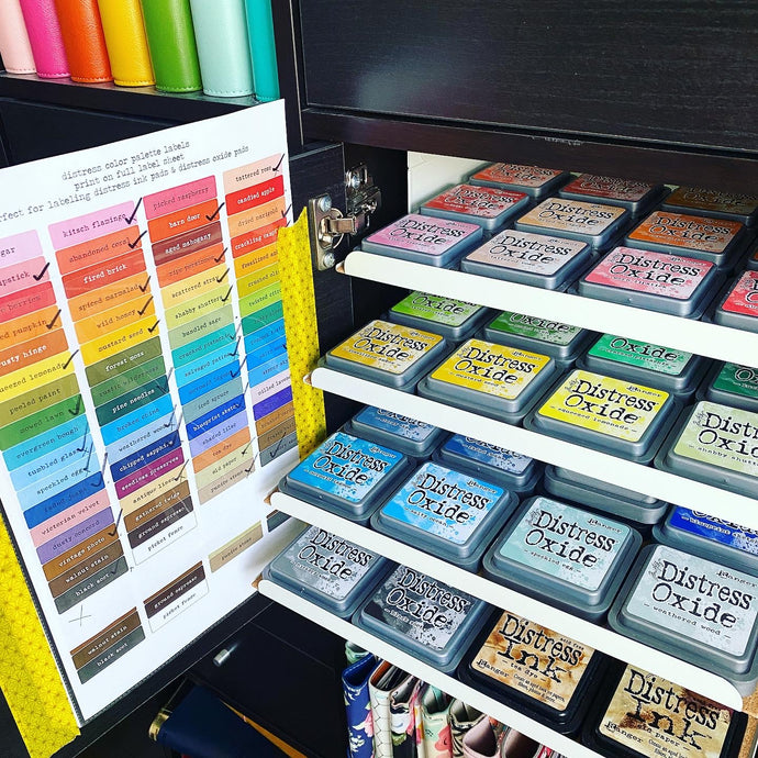 How to Store Distress Inks